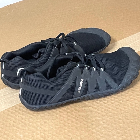 Weweya Barefoot Mens Size EU 48 Minimalist Running Cross Training Shoes Black - Picture 4 of 11